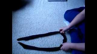 How to tie a Navy Neckcheif on the ground or table [upl. by Eey]