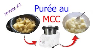 Recette Purée  Ecrasé de pommes de terre au Monsieur Cuisine Connect MCC [upl. by Atcele]