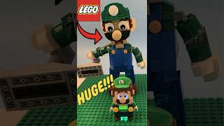 Giant LEGO Luigi legoluigi [upl. by Nwotna687]