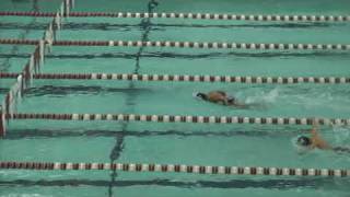 Jarrell Gamilla swims 50yard Butterfly [upl. by Nylyram]