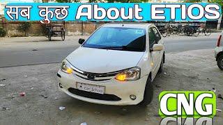 Toyota Etios G CNG  Honest Review After 29k kms  Test Drive amp Condition CarSchool [upl. by Yevrah]