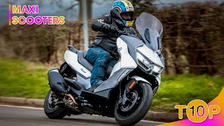 Top 10 Best Maxi Scooters of 2023 [upl. by Oiludbo]