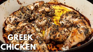 Greek Chicken  Easy Greek Chicken Recipe [upl. by Hilly]