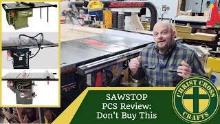 Is sawstop PCS Worth The Hype Heres My Review [upl. by Nnaynaffit]