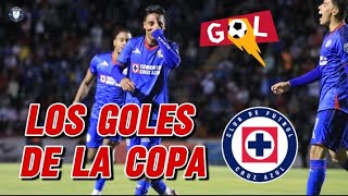 🚂¡INCREÍBLE LOS JÓVENES SACAN LA CASTA LOS GOLES DE LA COPA X LA PAZ⚽ cruzazul futbol ligamx [upl. by Asiole]