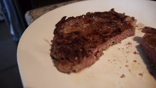 How to PanFry Steak with Lemon Soy Butter Sauce [upl. by Nerat697]