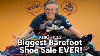 HAPPENING NOW  Biggest Barefoot Shoe SALE EVER  1070 off Xero Shoes Shoes Boots and Sandals [upl. by Deidre]