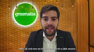 GREENALIA BME Growth Discovery Meeting  Foro Medcap Virtual 2021 English Subtitles [upl. by Asiek]