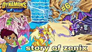 Story of God Zenix 🤩  part  6  in Dynamons world 🌍  zenix friend joined battle 🥰😇 [upl. by Celine25]