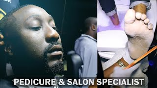 Pedicure amp Salon Professional in my Abuja Lifestyle Video Reveals Process amp Tutorial  Salon amp Spa [upl. by Flori303]