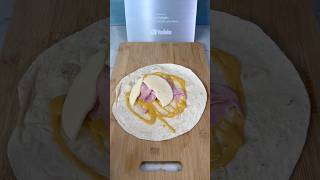 Would you eat this Ham and Swiss Wrap youtubeshorts recipe foodhacks cookingtips viral [upl. by Ngo]