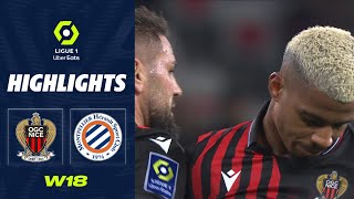 OGC NICE  MONTPELLIER HÉRAULT SC 6  1  Highlights  OGCN  MHSC  20222023 [upl. by Etteuqram]