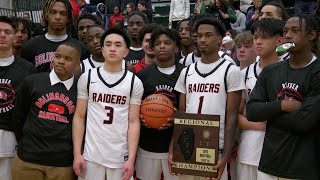 Bolingbrook boys basketball ends Waubonsie’s season in the regional final [upl. by Wilhelmina]