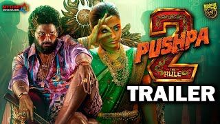 Pushpa 2 The Rule  Official Trailer  Allu Arjun  Sukumar  Rashmika Mandanna  Fahad Faasil [upl. by Lonnie416]