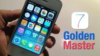 Installer gratuitement liOS 7 Golden Master sur iPhone iPod Touch amp iPad sans compte développeur [upl. by Aicnorev]