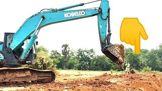 Bulldozer Working Status Viral 🔥 Road Work JCB TRACTOR CARTOON KOBELCO Excavator [upl. by Ezarras]