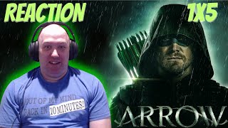 Arrow S1 E5 Reaction quotDamagedquot [upl. by Vona]