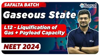 NEET 2024  Gaseous State  All Concepts PYQs and Trick L12  NEET 2024 Preparation [upl. by Annavoig]