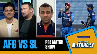 Matchday LIVE CWC23 Match 30  Afghanistan face Sri Lanka in Pune [upl. by Euqitsym]