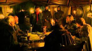 Robb Starks Peace Terms  Game of Thrones 2x01 HD [upl. by Nunciata]