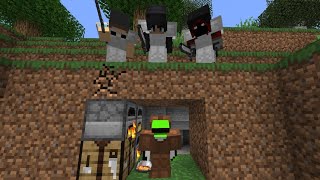 Minecraft Speedrunner VS 3 Hunters GRAND FINALE [upl. by Harned965]