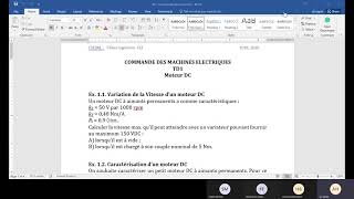 Exercices avec solutions  Commande de la machine MCC [upl. by Atterol617]