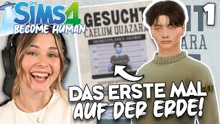 Als Alien auf der Erde gelandet  Die Sims 4 Become Human Part 1  simfinity [upl. by Ahpla]