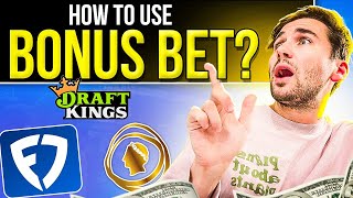 What is a Sportsbook Bonus Bet How do you use a Bonus Bet on FanDuel DraftKings amp Caesars [upl. by Nylram268]