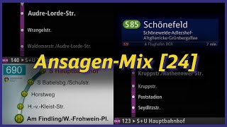 AnsagenMix aus dem BerlinBrandenburger ÖPNV 24 [upl. by Sirois844]