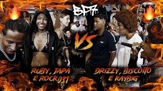 🤣AI GORDO🤣 RUBY JAPA E ROCK031 VS DRIZZY BISCOITO E KAYBIG  1º FASE  BP7  01 ANO3 [upl. by Moskow]