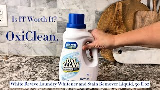 OxiClean White Revive Unleash the Brilliance in Your Whites [upl. by Zeke]