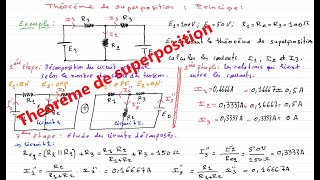 Théorème de superposition exemple 1 [upl. by Nirak]