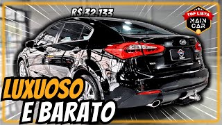 5 carros BARATOS e COMPLETOS  Chamam MUITA ATENÇÃO🔥 [upl. by Novj]