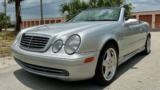 2001 Mercedes Benz CLK 430 AMG for sale 1100000 wwwclassiccarsinfloridacom 5613597998 [upl. by Bensen]