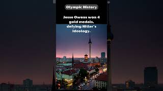 Jesse Owens Defying the Odds at the 1936 Olympics paris2024 olympicgames olympichistory [upl. by Munniks]