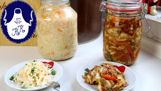 Kimchi aus Weißkohl zubereiten  vegan  Sauerkraut [upl. by Tunnell]