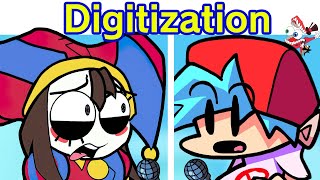 Friday Night Funkin Pomni VS Caine Digitization Circus Demo  The Amazing Digital Circus FNF Mod [upl. by Timmi995]