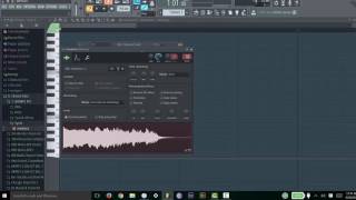 Fl Studio Tutorial Change Pitch of an Audio SampleVocal Without Changing TempoLength [upl. by Alaekim]