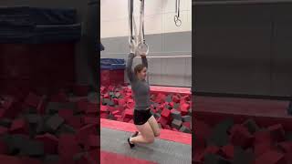 Women’s trying men’s gymnastics 😂 gymnast olympics sports calisthenics gym ncaa d1 fail [upl. by Lenz804]