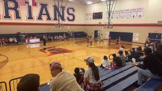 Girls Basketball Woodcreek Jr High A Team vs Seven Lakes Jr High 1st Half [upl. by Llehcram]