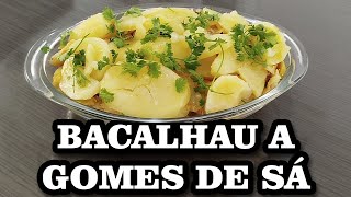 Bacalhau a gomes de sá a moda do Pai [upl. by Ahsitaf]