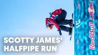 Scotty James halfpipe run at Burton US Open 2018 [upl. by Seumas]