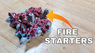 How to Make a DIY Fire Starter for FREE [upl. by Neevan]