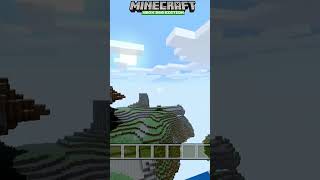 Villager statue idea 360  Minecraft minecraft minecraftshorts minecrafttutorial shots [upl. by Adiarf]