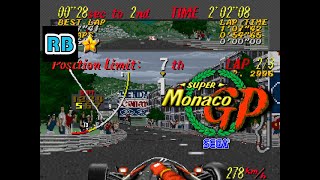 1989 60fps Super Monaco GP DP4700 7S ALL [upl. by Herculie]