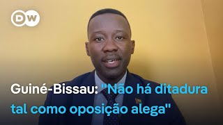 GuinéBissau quotNão há ditadura tal como a oposição alegaquot [upl. by Nilram265]