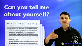 Business Analyst Interview Question • Tell Me About Yourself [upl. by Merwyn]