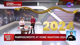 Mga pampasuwerte ngayong 2024 alamin  Dapat Alam Mo [upl. by Rosa888]