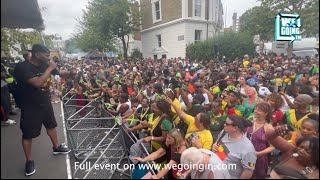 Saxon Soundsystem live at Notting Hill carnival 2024 Sean muscle amp Allan Brando highlights [upl. by Nauwtna]