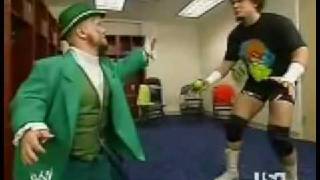 hornswoggle amp carlito backstage [upl. by Karen]